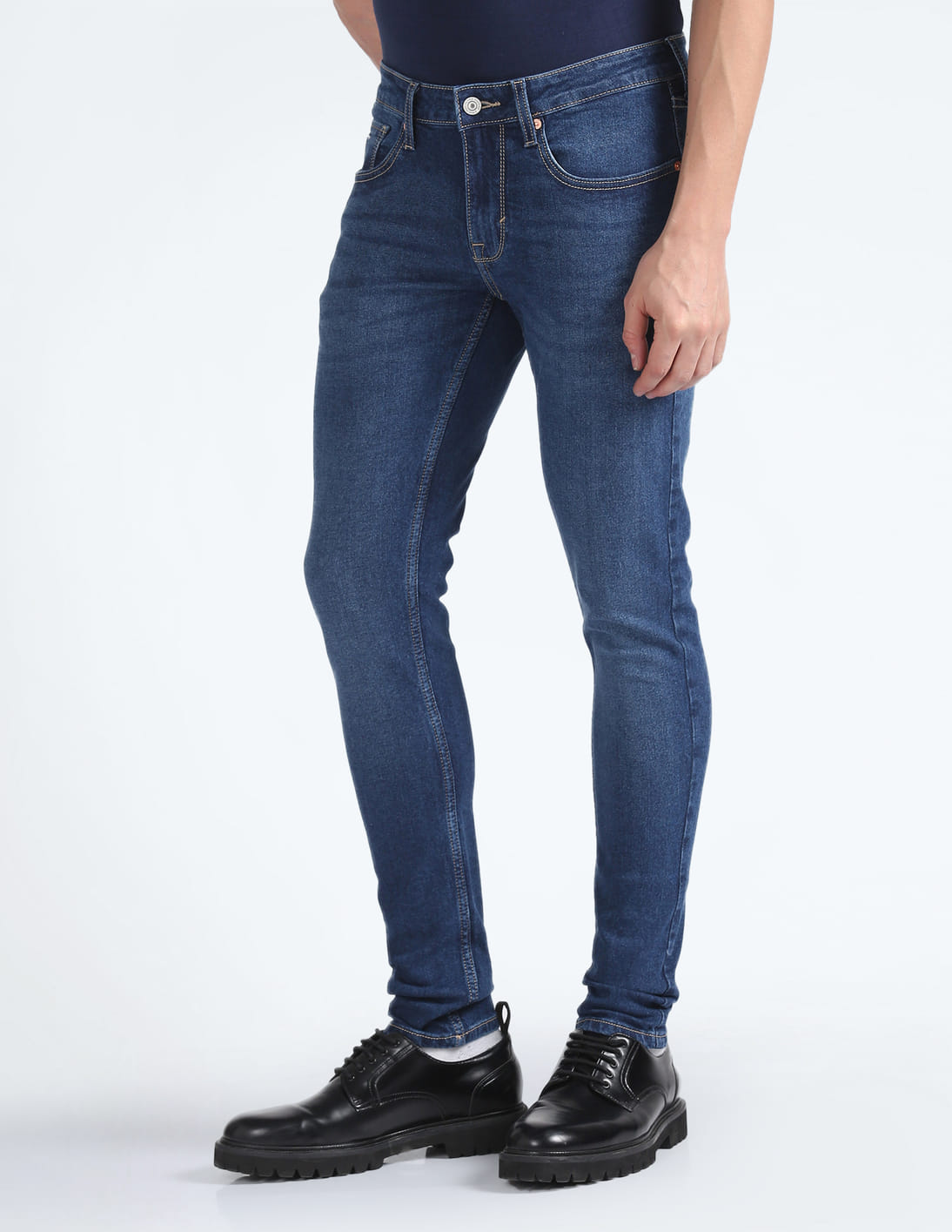 Buy Flying Machine Jackson Skinny Fit Cotton Stretch Jeans