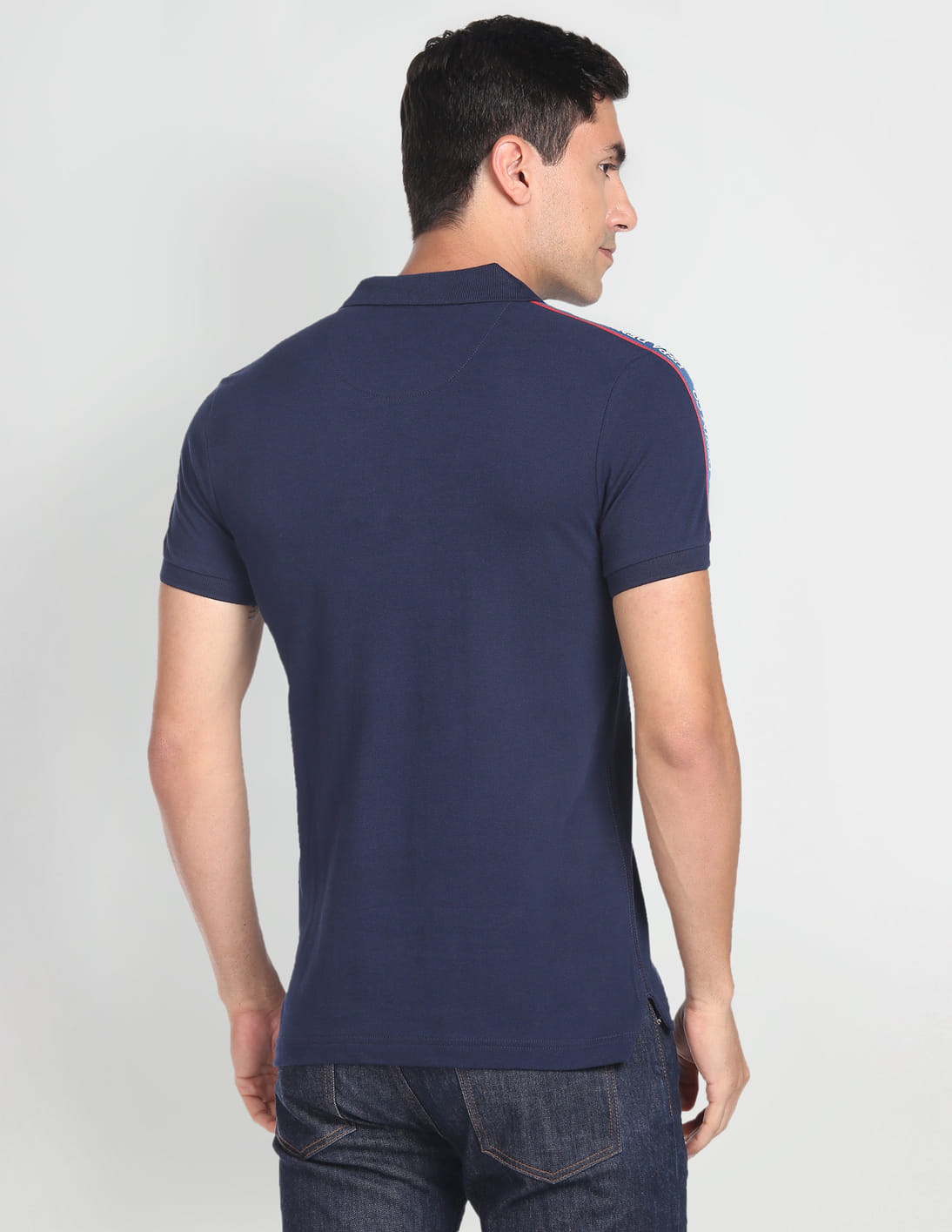 POLO ポロ W40 デニム 濃紺 赤耳 625 メキ製 41381 Buy U.S. Polo Assn. Denim Co. Solid Cotton Polo Shirt - NNNOW.com