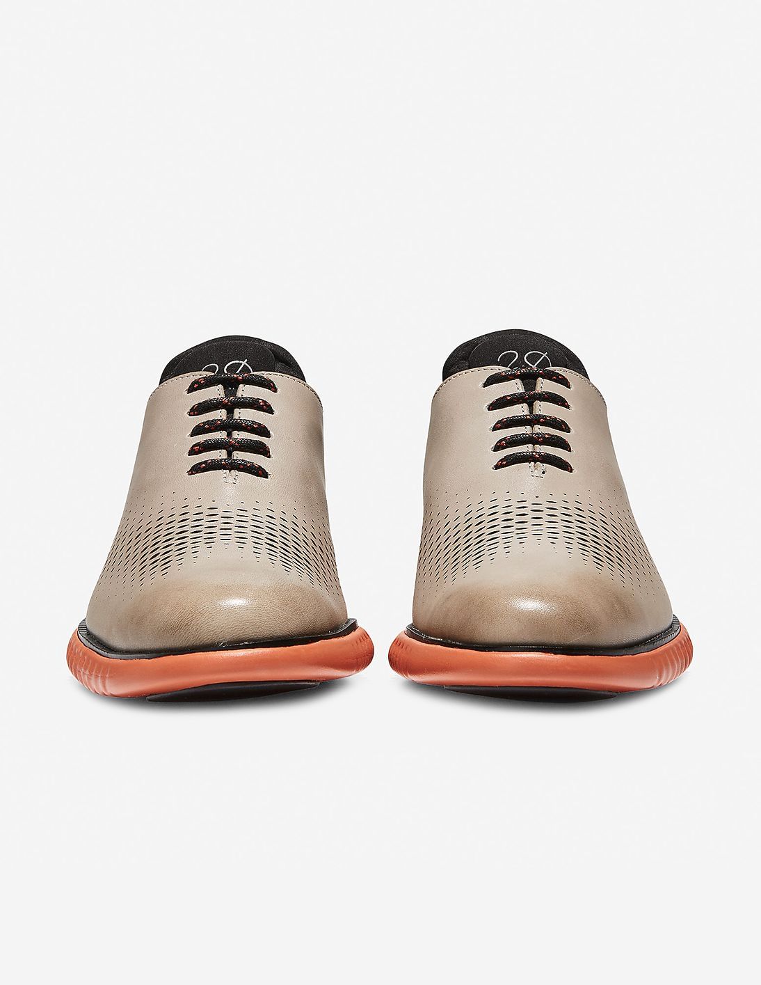 Buy Cole Haan Grey 2.ZERØGRAND Laser Wingtip Oxford Lined