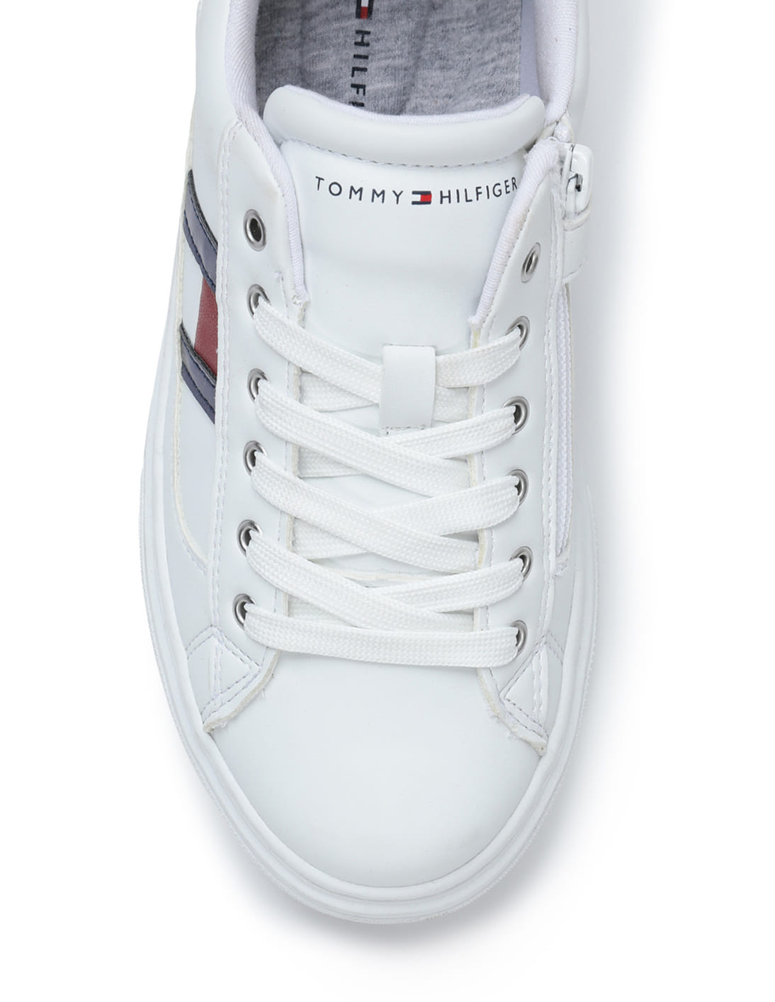 Buy Tommy Hilfiger Kids Girls Flag Low Cut Lace-up Sneakers
