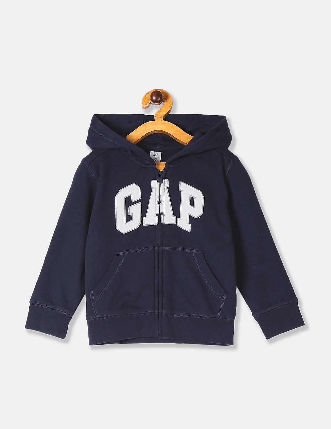 Buy GAP Boys Blue Hooded Zip Up Sweatshirt - NNNOW.com