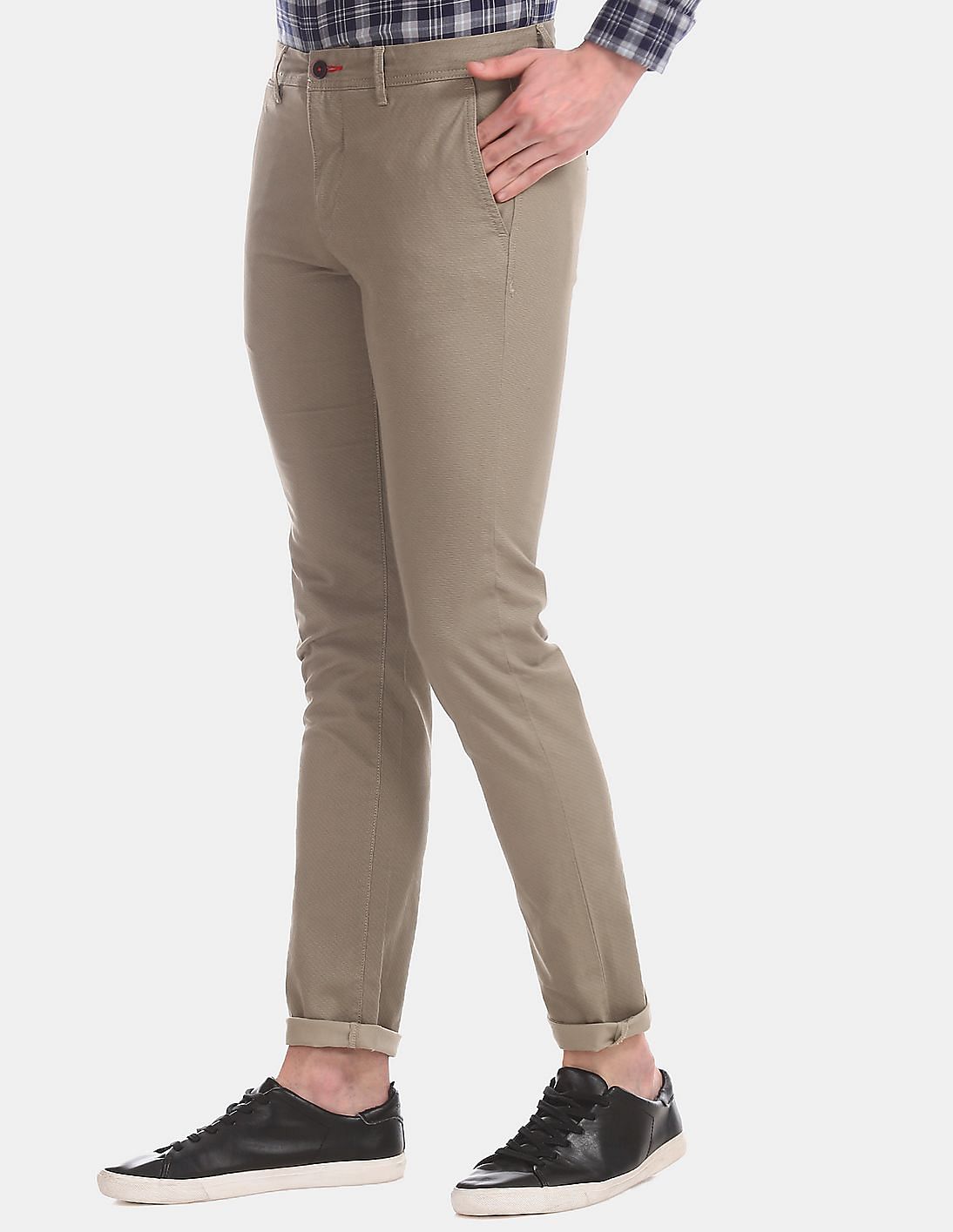 slim fit sports trousers