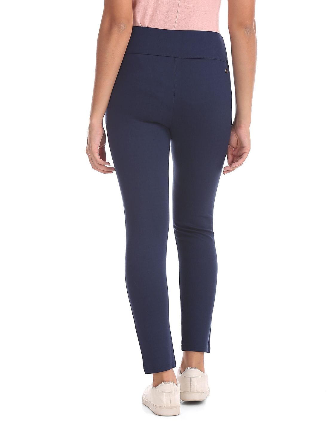 navy treggings