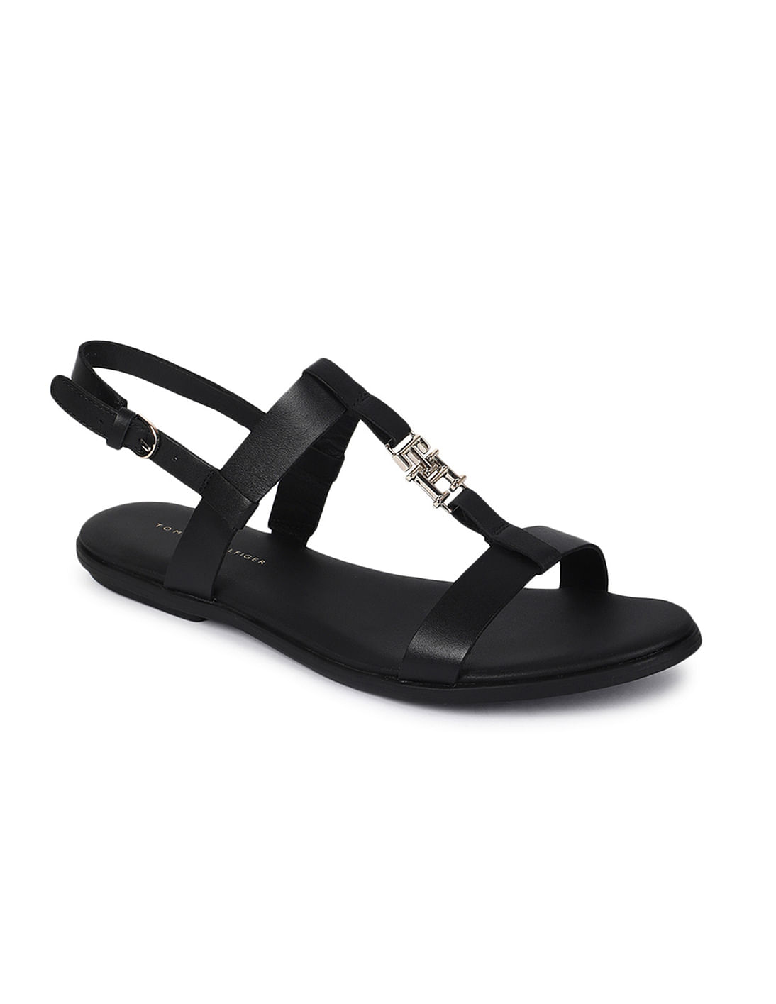 Tommy hilfiger sandalen online sleehak