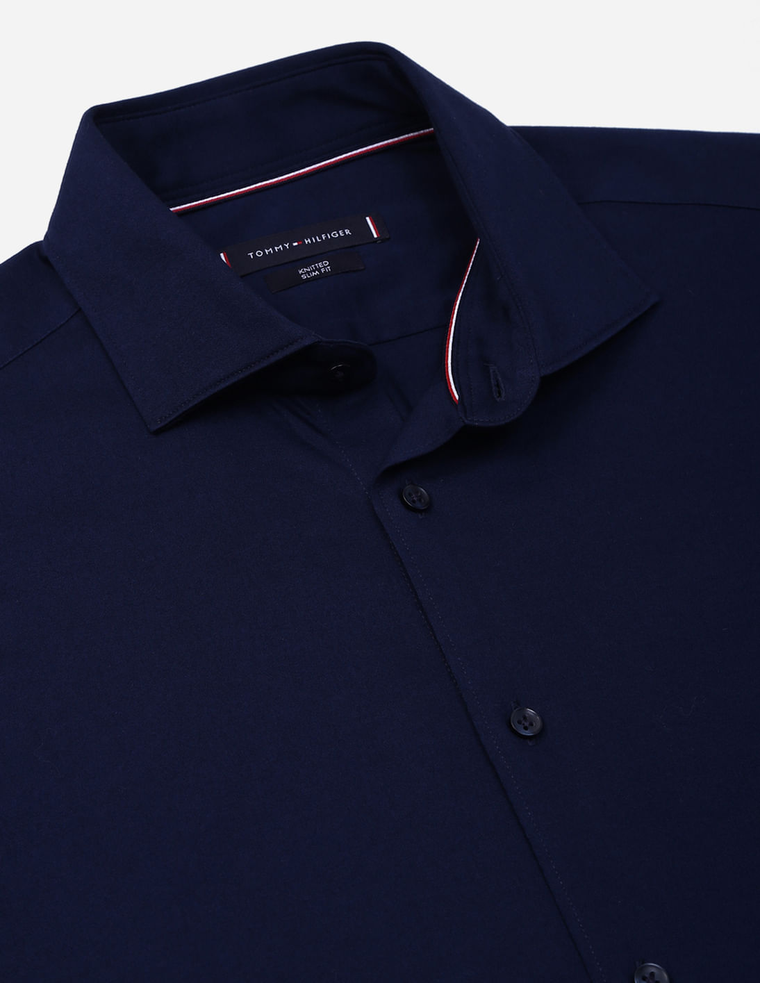 Tomiページ Buy Tommy Hilfiger Knitted Solid Slim Fit Shirt - NNNOW.com