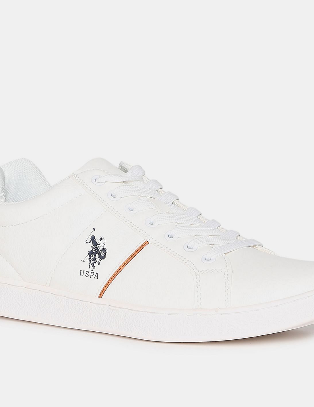 uspa white sneakers