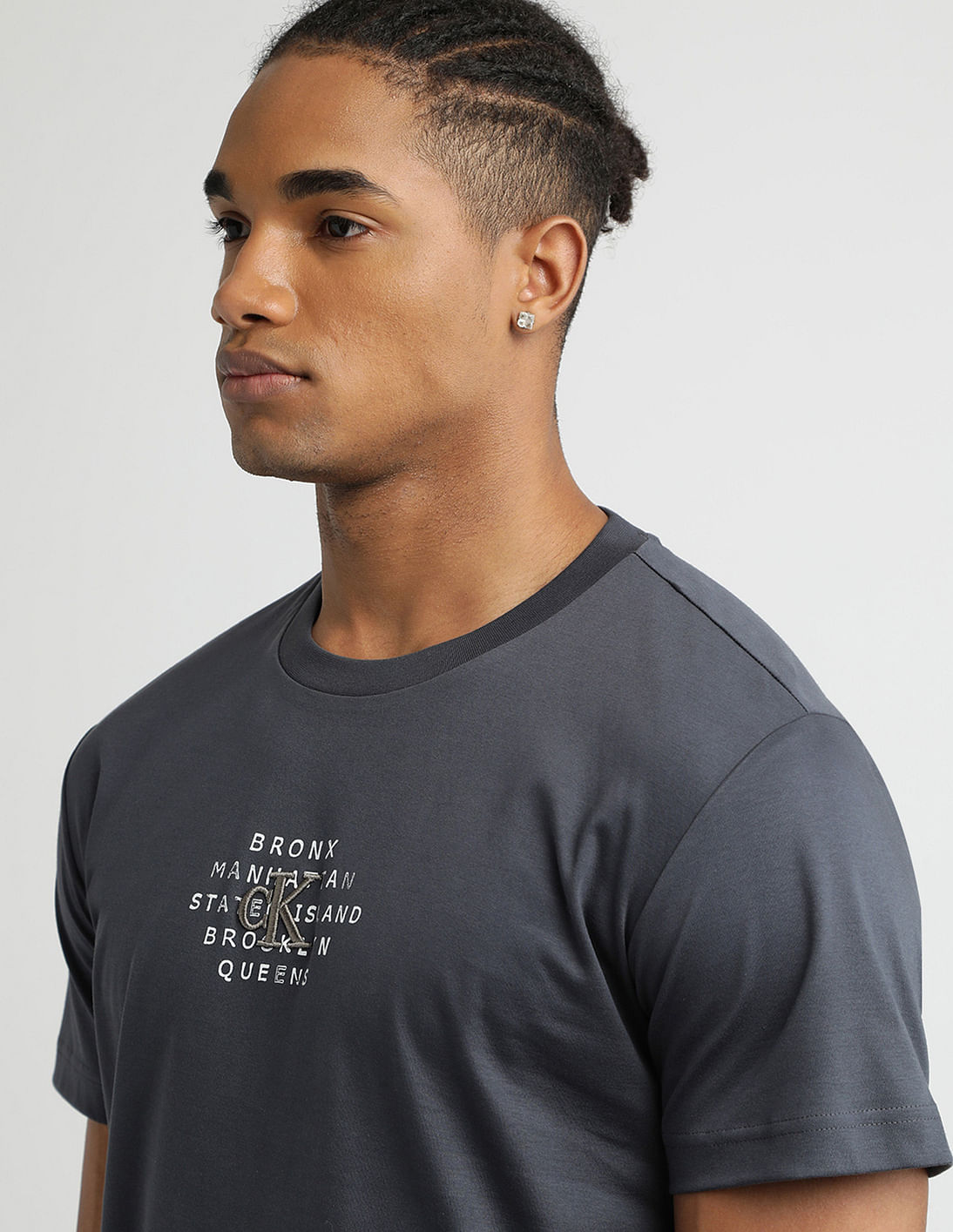 Buy Calvin Klein Jeans Nyc Stamp Graphic T-Shirt - NNNOW.com