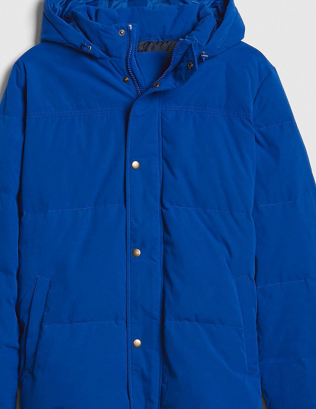 Buy GAP Men Blue Heavyweight Puffer Jacket - NNNOW.com