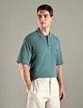 Tommy Hilfiger Solid Regular-Fit Cotton Polo T-Shirt
