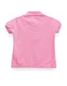 U.S. Polo Assn. Kids Girls Short Sleeve Solid Polo Shirt