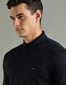 Tommy Hilfiger Solid Slim Fit Cotton Polo T-Shirt
