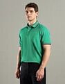 Tommy Hilfiger Solid Regular-Fit Cotton Polo T-Shirt