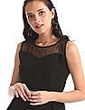 U.S. Polo Assn. Women Cowl Neck Sheath Dress