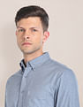 U.S. Polo Assn. Cutaway Collar Heathered Shirt