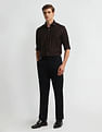 Arrow Horizontal Striped Cotton Shirt