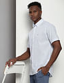 Tommy Hilfiger Horizontal Stripe Dobby Shirt