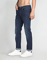 Flying Machine Freddie Slim Straight Fit Stone Wash Jeans