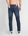 Flying Machine Freddie Slim Straight Fit Stone Wash Jeans