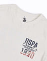 U.S. Polo Assn. Kids Boys Brand Printed Regular Fit T-Shirt