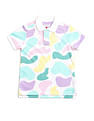 U.S. Polo Assn. Kids Boys Abstract Printed Regular Fit Polo Shirt