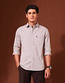 U.S. Polo Assn. Geometric Printed Tailored Fit Shirt