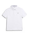 Tommy Hilfiger Kids Boys Solid Regular-Fit Cotton Polo T-Shirt