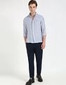 Tommy Hilfiger Striped Regular-Fit Linen Shirt