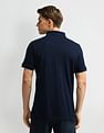 Arrow Sport Horizontal Striped Polo Collar Polo Shirt