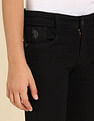 U.S. Polo Assn. Kids Boys Mid Rise Slim Fit Clean Look Jeans