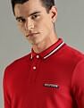 Tommy Hilfiger Solid Regular Fit Cotton Polo T-Shirt