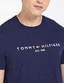 Tommy Hilfiger Embroidered Logo Regular-Fit Cotton T-Shirt