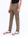 Flying Machine Slash Slim Tapered Solid Trousers