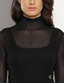 Calvin Klein Sheer Bodycon Dress