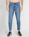 Flying Machine High Rise Stone Wash Jeans