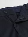 Arrow Newyork Slim Fit Solid Trousers