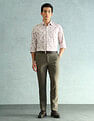 Arrow Newyork Slim Fit Smart Printed Shirt