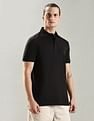 Tommy Hilfiger Solid Regular Fit Cotton Polo T-Shirt