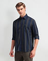 Arrow Sport Liberty Classic Fit Vertical Striped Shirt