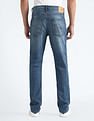 Flying Machine Freddie Slim Straight Mid Rise Jeans