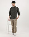 Tommy Hilfiger Heather Horizontal Striped Slim Fit Shirt