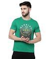AD by Arvind Crew Neck Graphic Print T-Shirt