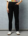 Flying Machine Women High Rise Mom Fit Jeans