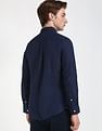Tommy Hilfiger Solid Regular-Fit Linen Shirt