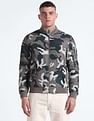 Flying Machine High Neck Camouflage Bomber Jacket