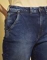 Flying Machine Women K-Street X Wide Leg Fit Cross Pocket Jeans