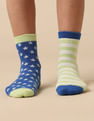 U.S. Polo Assn. Boys High-Ankle Length KS005 Socks - Pack Of 3