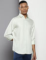 Calvin Klein Cutaway Collar Solid Shirt