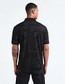Flying Machine Tropical Print Relaxed Polo Shirt