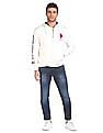 U.S. Polo Assn. Embroidered Logo Hooded Sweatshirt