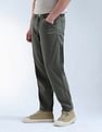 Flying Machine Cobain 90's Loose Fit Cropped Chinos